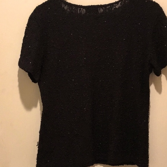 BLACK/TOP FRONT STREET SzM RHINESTONES BOTH SIDES! - Picture 3 of 3